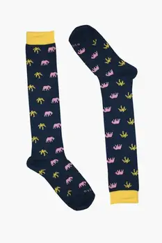 

Naïve, high-quality unisex long socks, 90% cotton, 8% polyamide, 2% Lycra