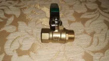Brass-Ball-Valve Plumbing-Tap Lever-Handle Water-Gas-Oil Copper with Male-To-Female 1/2