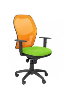 

CHAIR WITH BACKREST MESH ORANGE FABRIC BALI COLOR PISTACHIO GREEN