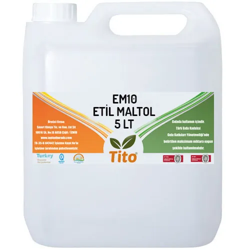 

Tito Liquid Ethyl Maltol E637 5 lt