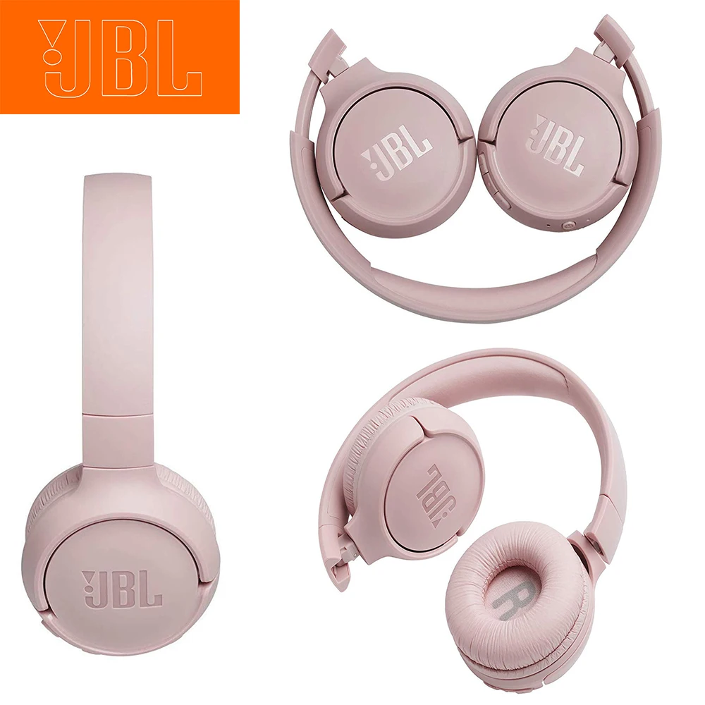 JBL Tune 500 BT Wireless Headphones Supraaurales Bluetooth White Color Pink|Phone  Earphones \u0026 Headphones| - AliExpress