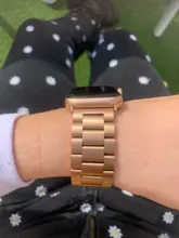 Correa de acero inoxidable para Apple Watch Series 6, 5, 4, 3, 2, 40mm, 44mm, 42mm, negro, adaptador para iWatch Band 4, 3, 38mm