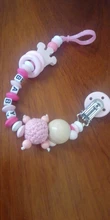 Dummy Clip Pacifier-Clips Baby Nipples Children Heart for Cartoon-Dot