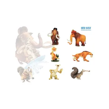 

Figurines PVC Ice Age. Pack of 6 models.