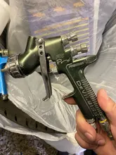 Maceta gruesa de plástico para pintura, 125 / 250 / 600 Ml, accesorios de herramientas neumáticas para pistola superior
