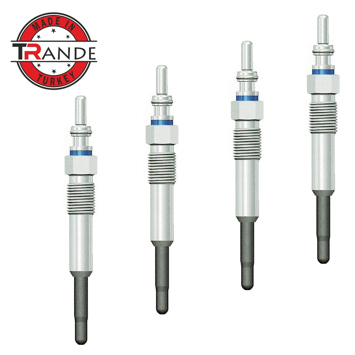 Trande calentador de motor bujía incandescente, 4 piezas, 11V, 9110724, hecho en Turquía, garantía tienda|Bujías y bujías incandescentes| - AliExpress