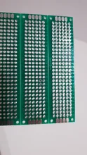 Double-Side Circuit-Board Cave-Plate Prototype Copper 5x7 4x6 1pcs/Lot Pcb 3x7 Green/blue
