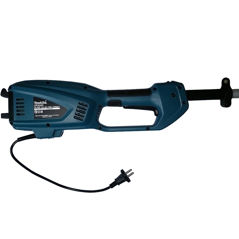 Триммер электрический Makita UR3500(Щеточный двигатель, прорезиненная рукоятка, защитный кожух
