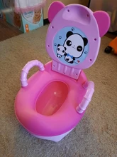 Orinal de plástico suave para bebé, orinal infantil de entrenamiento, asiento de entrenamiento, silla de inodoro