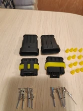 Way-Amp Electrical-Wire-Connector-Plug Super-Seal Waterproof for 2-5sets-Kit 2-Pin 1/2/3-/..