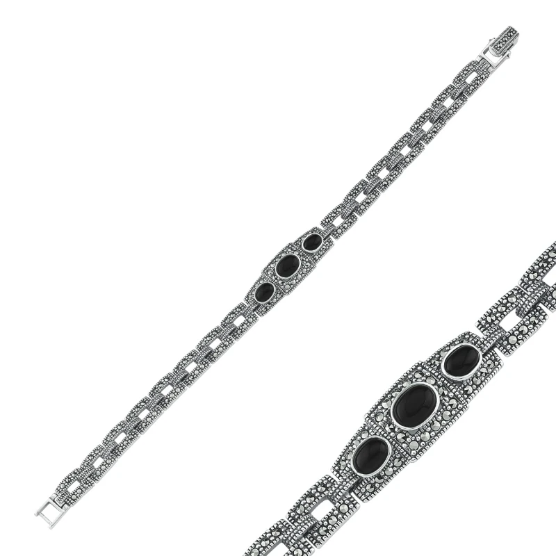 

Armagano Marcasite Cubic Zirconia bracelets Bangles