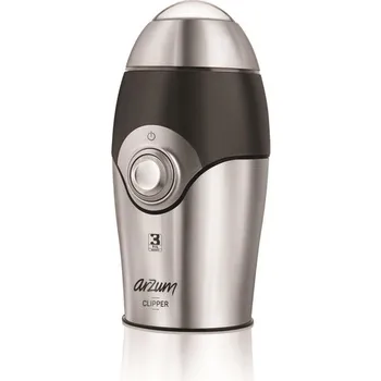 

Arzum AR1034 Clipper 150 W Stainless Steel Blade Coffee Grinder 50 Gr Hopper Capacity Peanut Walnut Black Pepper Cut Sugar