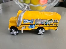 Disney Pixar coches 3 coches 2 Mack tío escuela autobús camión Diecast 1:55 suelto Rayo McQueen coche de juguete nueva marca en Stock