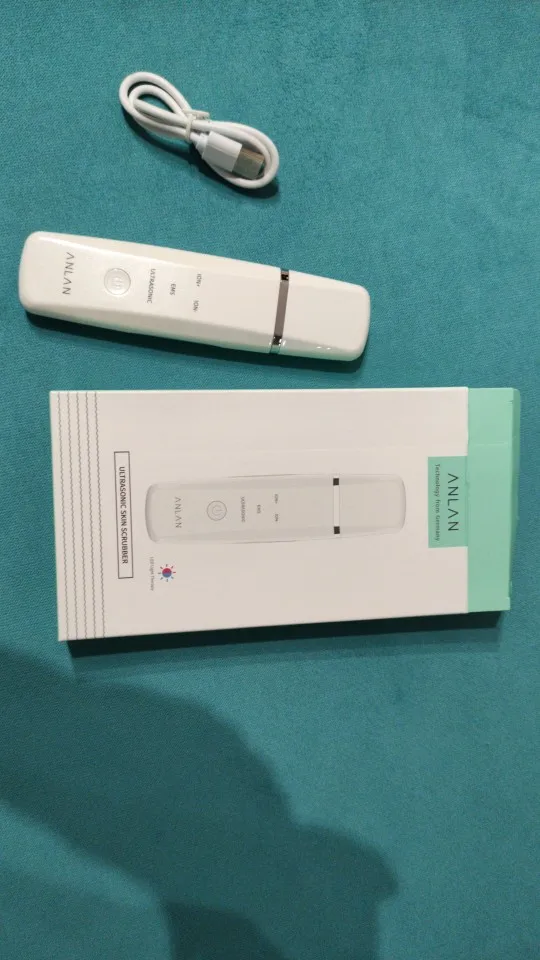 Отзыв о товаре ANLAN Ультразвуковой скрабер скруббер, ионная лопатка для чистки лица, пилинг, лифтинг для лица, удаление угрей, терапия красным светом для удаления черных точек blackhead remover узи чистка ультразвуковая чистка лица от пользователя Покупатель 