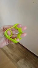 Pinza de mano de silicona expansor de dedo, ejercitador de fuerza de muñeca, bandas de resistencia del deportista para Fitness