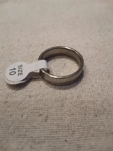 Anillos de acero inoxidable para mujer y hombre, joyería de boda, color negro, ancho de 6mm