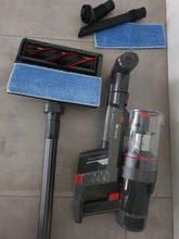 Proscenic P11 Aspiradora Sin Cable Potente con 450W/26Kpa, Escoba Eléctrica Portátil con Tanque de Agua