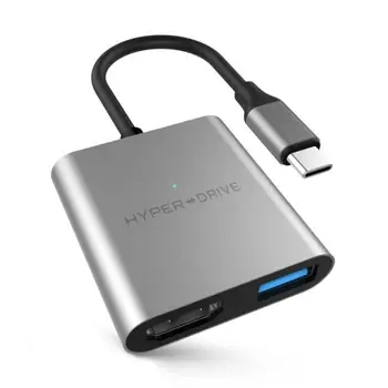 

Hub HYPER USB-C 3in1 - 4K HDMI-Gray