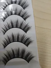 SEXYSHEEP-pestañas postizas de visón 3D, 5 pares, gruesas, naturales, hechas a mano, suaves, maquillaje, extensión de pestañas