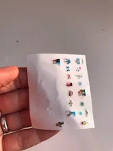 Niñas congelados elsa y Anna maquillaje juguetes pegatinas de uñas Disney nieve blanca princesa Sophia Mickey Minnie a los niños pendientes juguetes de pegatinas