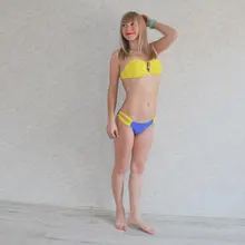 Pink Swimwear Bikini-Set Bandage Two-Piece Push-Up XL Plus-Size Beach Women Biquini Female