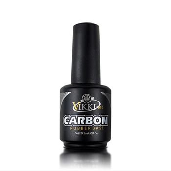 

Base coat, vikkiart, carbon rubber base, 15ml for gel polish l777