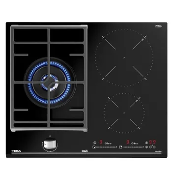 

Mixed Plate Teka 112570112 60 cm Black (3 Stoves)