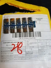 Conector USB 3,1 tipo C, conector hembra de 14 pines, agujero pasante, PCB 180, USB-C de protección Vertical