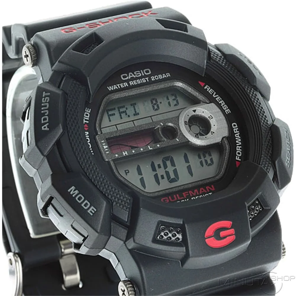 Мужские часы наручные объектива с оптическими зумом CASIO G SHOK 9100 1E|Спортивные часы|