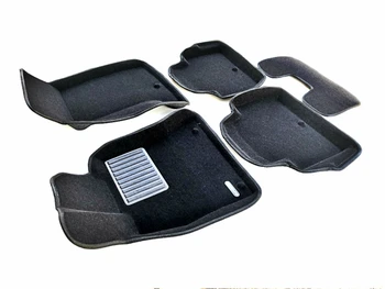 

Textile 3d mats euromat3d business in the salon for kia stinger (2017-) with a plastic sub-spot