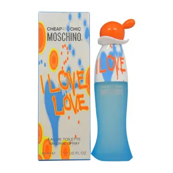 

MOSCHINO CHEAP & CHIC I LOVE LOVE EAU OOF TOILETTE 50ML VAPORIZER