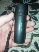 Binoculares HD ajustables, lentes de campo con Zoom óptico 30X25, telescópicos, visión clara, película roja, longitud Focal de caza o Monocular 7X