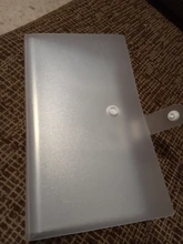 1pc 120 ranuras portadores de identificación PP mate tarjeta libro tarjetas de gran capacidad Clip billete colección de las existencias