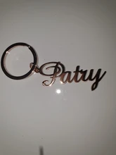 Llaveros personalizados de acero inoxidable para hombre y mujer, llaveros personalizados con esculturas con placa de nombre, regalos únicos de San Valentín