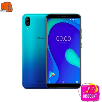 

New Full Screen WIKO Y80 Smart Phone Android 9 5.55 inch 3/32GB Camera AI Face Unlock 4000mAh mobile phones