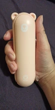 JISULIFE-miniventilador portátil, 4800mAh, duradero, silencioso, plegable, recargable por Usb, con función de batería y linterna