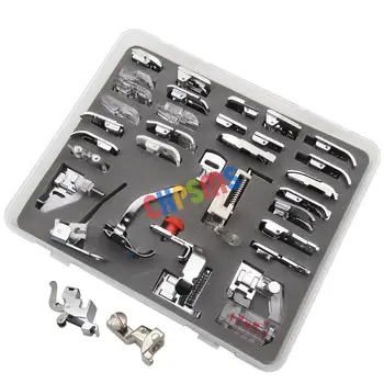 

1set high quality 32pcs Plus Presser Foot Set (in total 34 pcs) or BERNINA NEW Style Aurora Artista Activa