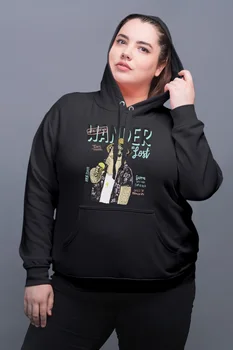 

Angemiel Wear Holidaymaker Spectacled Bear Black Women Hooded Sweatshirt