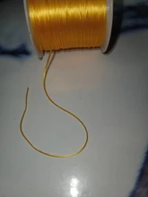 Cuerda elástica para cuentas de cristal de 1 mm, hilo fuerte para abalorios, rollo de 393 pulgadas para joyería, en varios colores