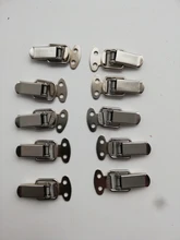 Toggle Hasp Latch Cabinet-Boxes Hardware Spring-Loaded Sliding-Door Mild-Steel Window