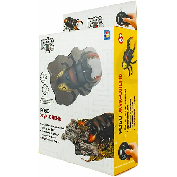 Робот 1Toy "Робо-жук-олень", световые эффекты