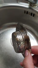 Strainer Sinks Kitchen FILTER-WASTE-TRAP Bath Stainless-Steel Food Metal Slag-Cleaner