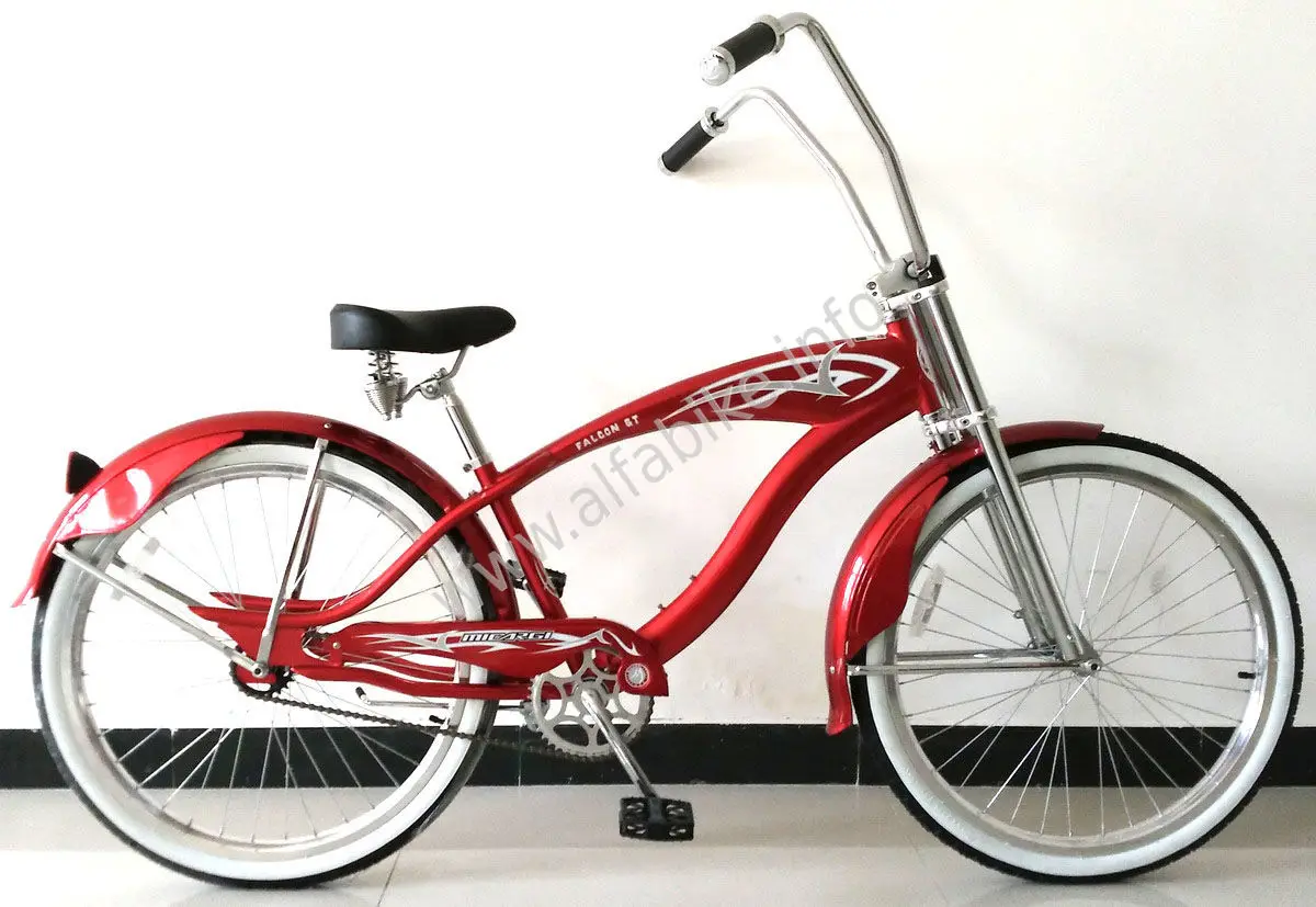 Велочоппер Micargi Bicycles Falcon GT Burgundy