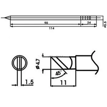 

Aoyue Lf-K Welder Tip With Resistance Included