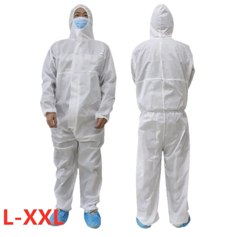Одноразовый комбинезон Hazmat костюм Антивирусная защита одежда безопасный