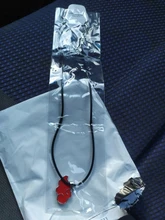 Colgante de Metal con diseño de nube roja para hombre y mujer, collar, Gargantilla, estilo Anime japonés, Akatsuki, 1 Uds.