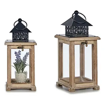 

Lantern Natural Wood (13 x 29 x 13 cm)