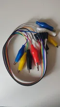 Wire-Line-Cable Jumper Alligator-Clips Lead Connection Crocodile Clip-Test DIY Male Double-End