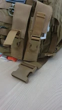 Molle System-bolsa Molle para linterna 1000D, accesorios militares, bolsa de herramientas de caza Airsoft, Clip Molle, soportes de linterna 2021
