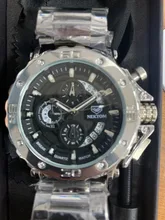 NEKTOM Mens Watches Quartz Watch Waterproof Watches Steel Strap Wristwatch Watches For